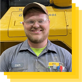 Group 21 Headshot of Zachary W., a Foley General Parts Manager, Topeka, KS.